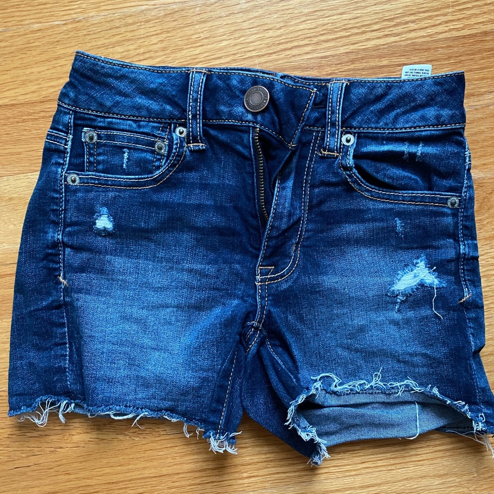 American eagle jean shorts